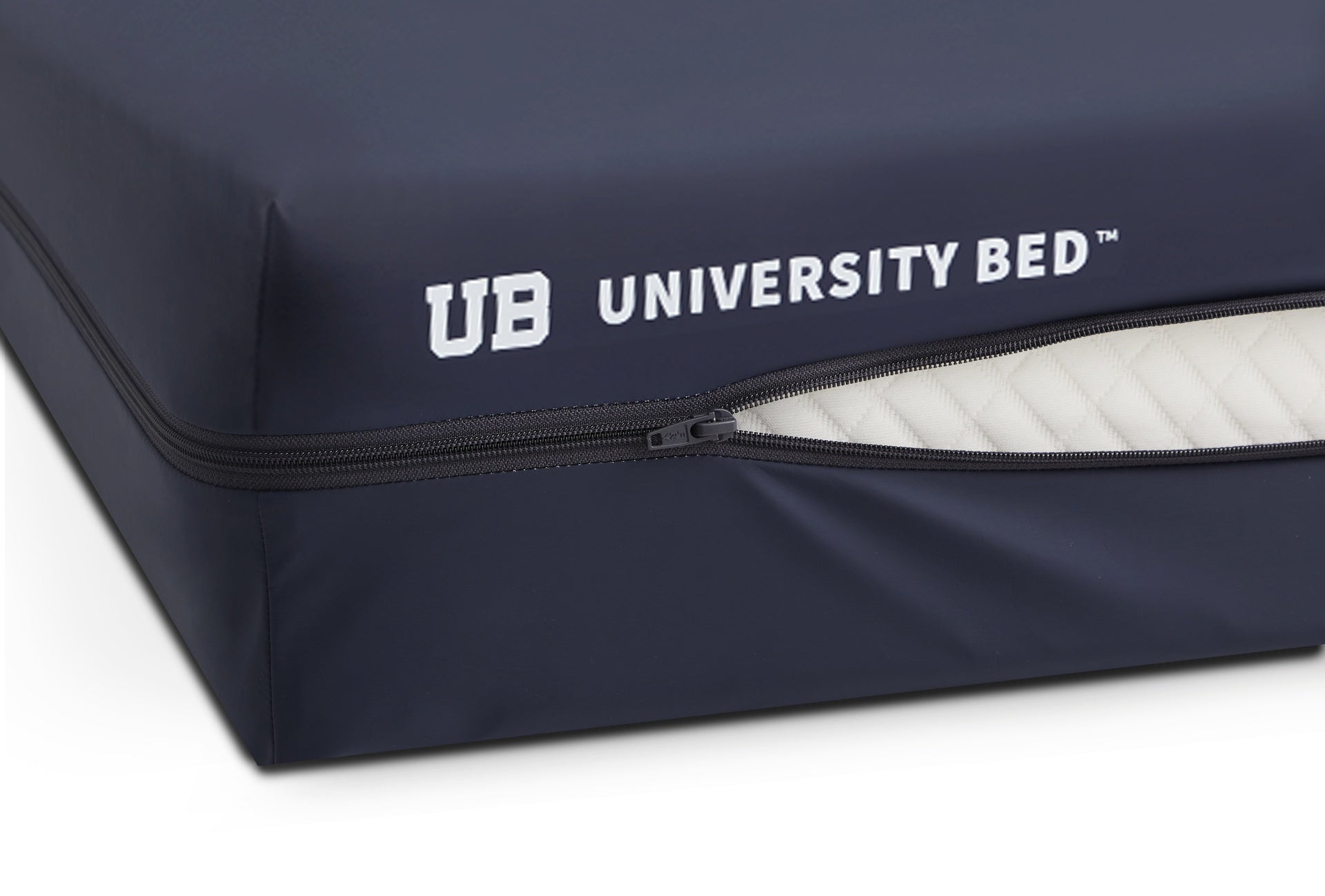 10" University Bed Mattress Encasement Protector, Twin XL, Navy