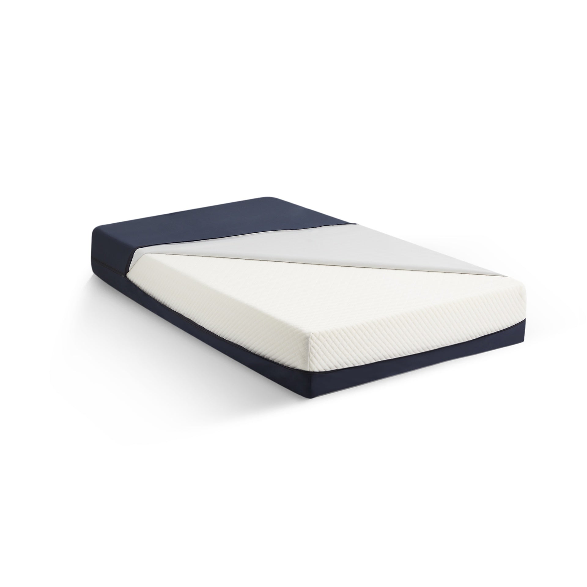 10" University Bed Mattress Encasement Protector, Twin XL, Navy