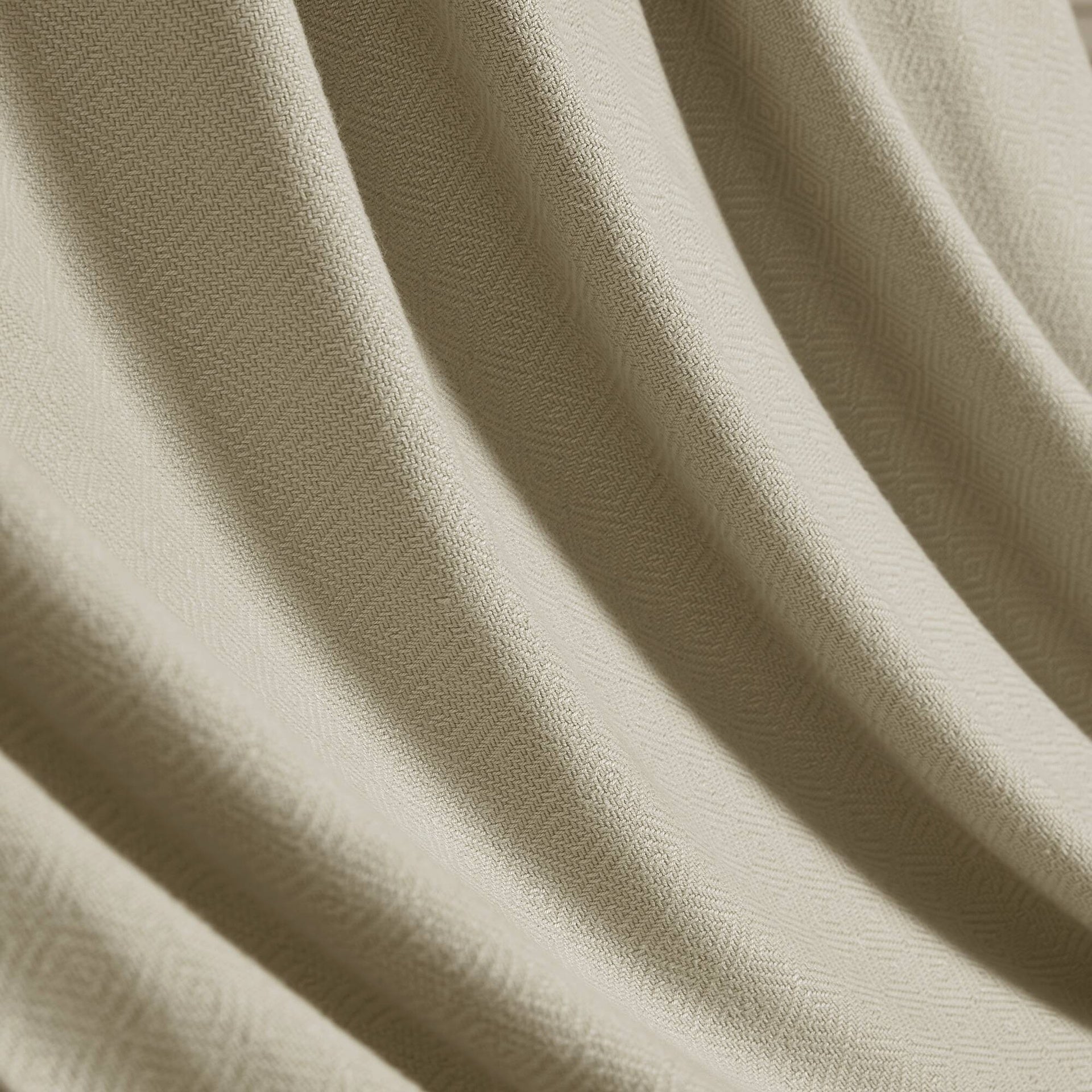 1-Piece Full/Queen Rayon from Bamboo Cotton Blanket, Khaki