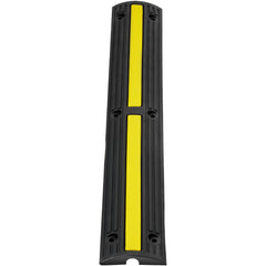4 PCs 39'' Cable Protector Ramp 18000 lbs Speed Bump Floor Cable Protector
