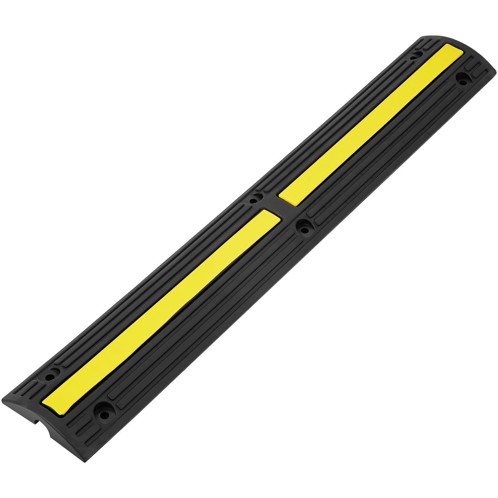 4 PCs 39'' Cable Protector Ramp 18000 lbs Speed Bump Floor Cable Protector