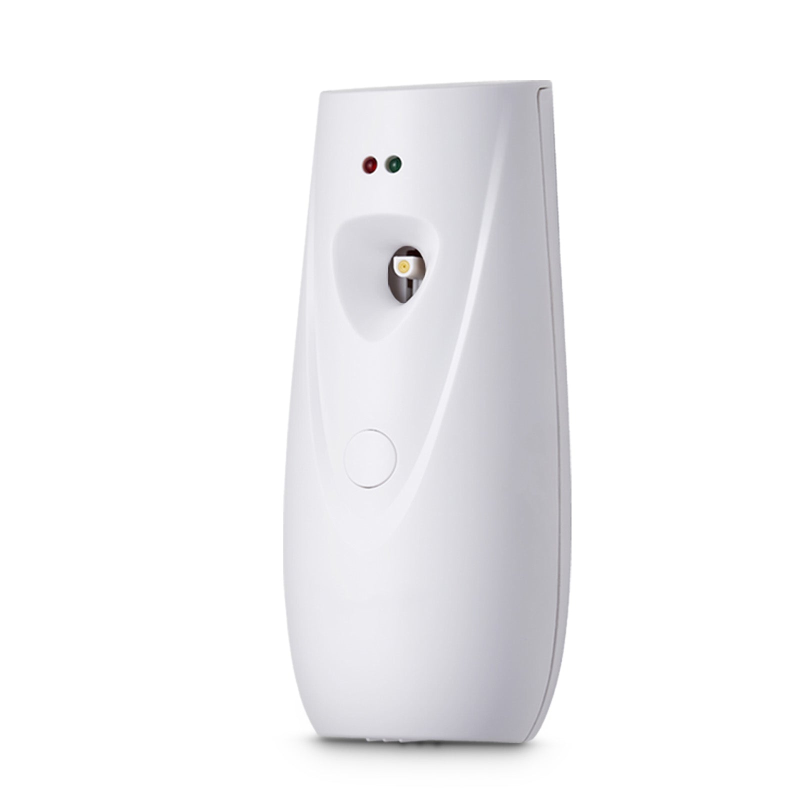 Automatic Air Freshener Spray Dispenser, 2-Pack, Wall Mounted or Free Standing, Battery Operated, Multiple Time Settings for Home, Indoor, Bathrooms, Offices, Hotels, Commercial Places, White