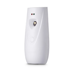 Automatic Air Freshener Spray Dispenser, 2-Pack, Wall Mounted or Free Standing, Battery Operated, Multiple Time Settings for Home, Indoor, Bathrooms, Offices, Hotels, Commercial Places, White