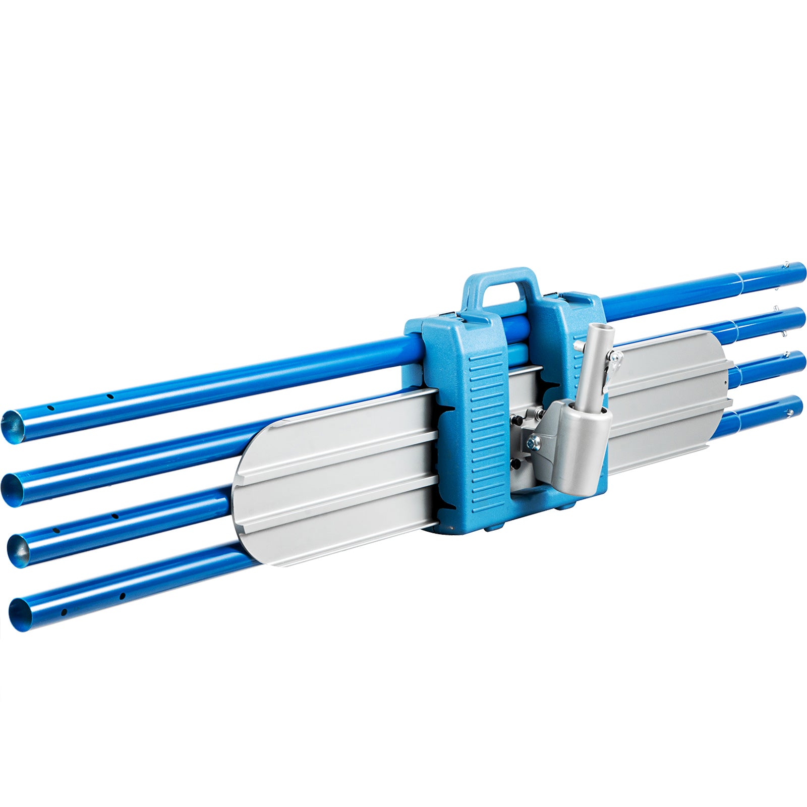 Bull Float Magnesium Concrete Float 48 x 8" Round End Concrete Float Tool Cement Tool Bull Concrete Kit Bull Float with 4 Float Handle Bull Float Bracket Concrete Tools Finishing Bull Float