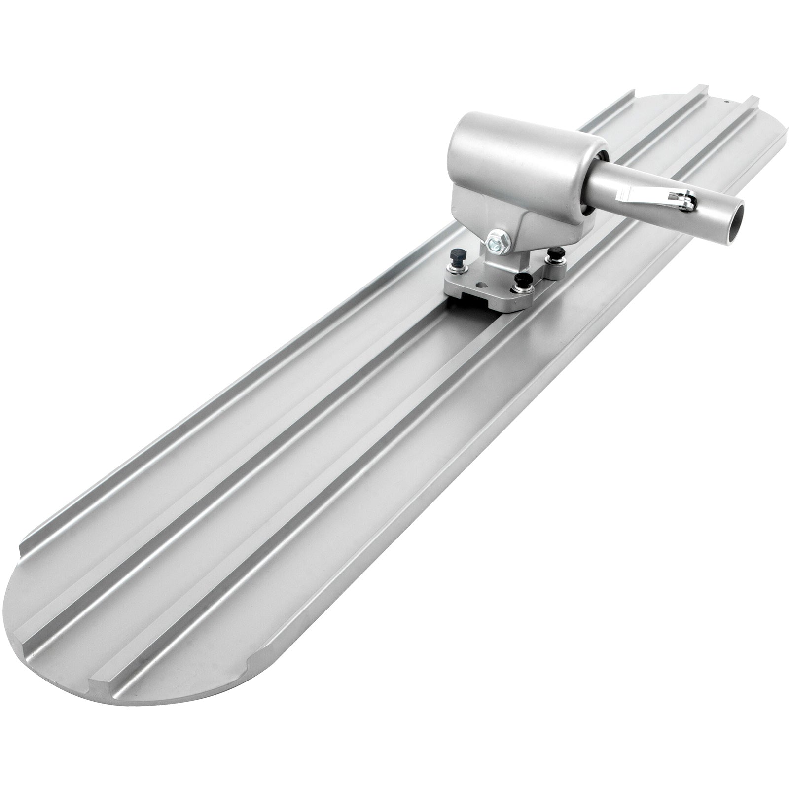Bull Float Magnesium Concrete Float 48 x 8" Round End Concrete Float Tool Cement Tool Bull Concrete Kit Bull Float with 4 Float Handle Bull Float Bracket Concrete Tools Finishing Bull Float