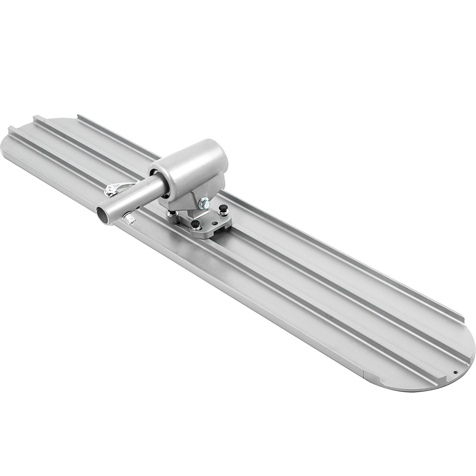 Bull Float Magnesium Concrete Float 48 x 8" Round End Concrete Float Tool Cement Tool Bull Concrete Kit Bull Float with 4 Float Handle Bull Float Bracket Concrete Tools Finishing Bull Float