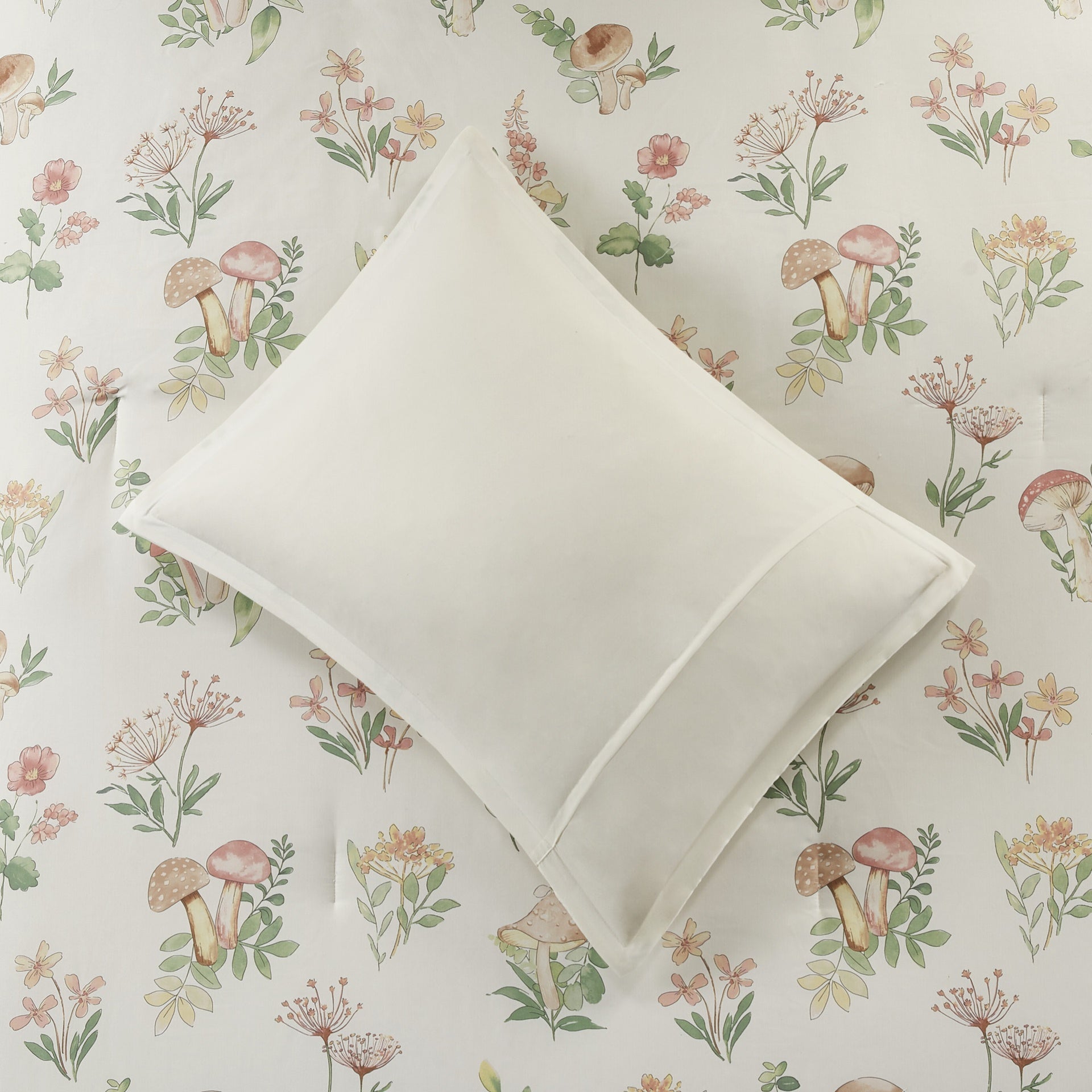 Mushroom Garden Comforter Set Twin/Twin XL