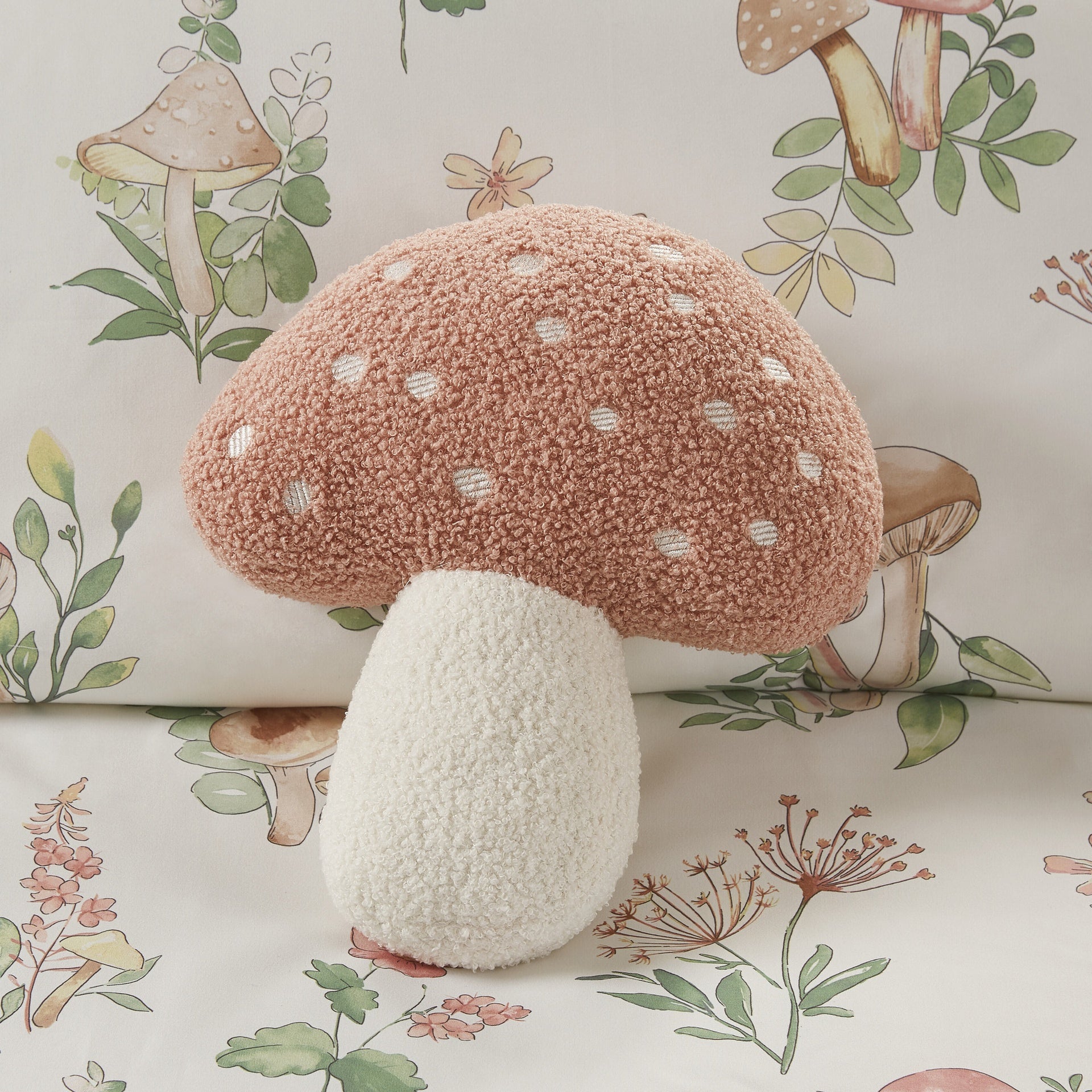 Mushroom Garden Comforter Set Twin/Twin XL