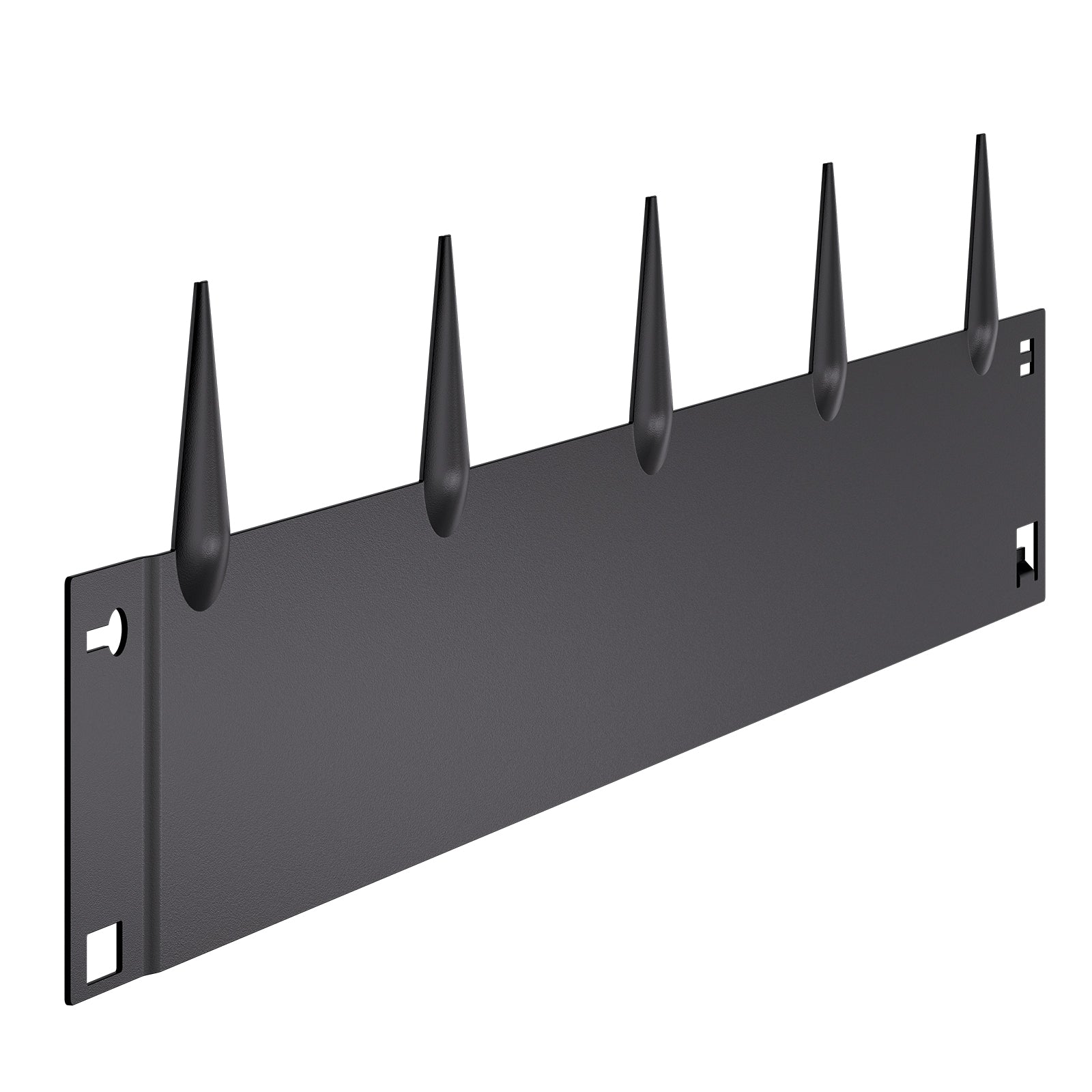Steel Landscape Edging 5 Packs 39x5in Rust-Resistant Edging Border Black