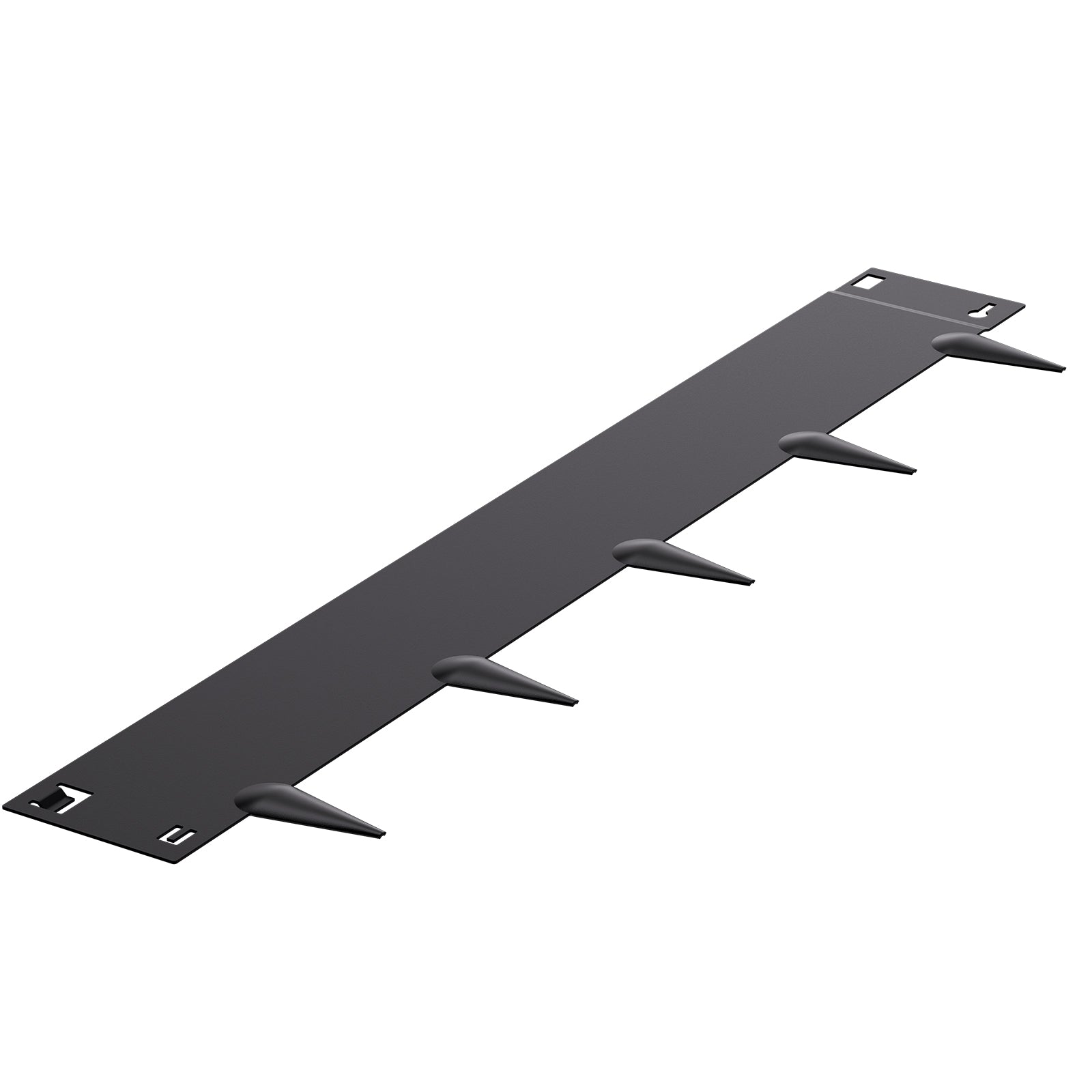 Steel Landscape Edging 5 Packs 39x5in Rust-Resistant Edging Border Black
