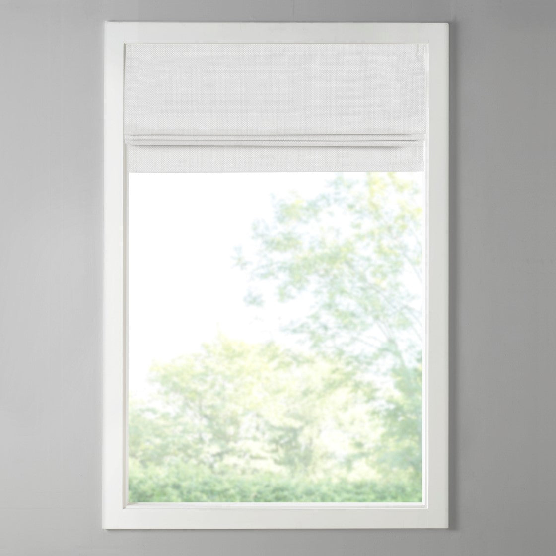 Basketweave Room Darkening Cordless Roman Shade