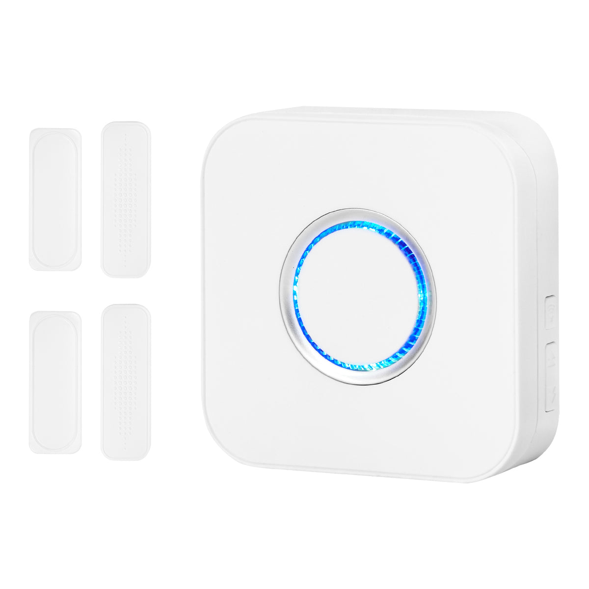 Door Chime, DC 12V, Wireless Door Open Contact Sensor Alarm Chime with 656 ft Range, 58 Chimes & 5 Adjustable Volume, Doors Ringer Alert for Business, Store, Home, Office When Entering