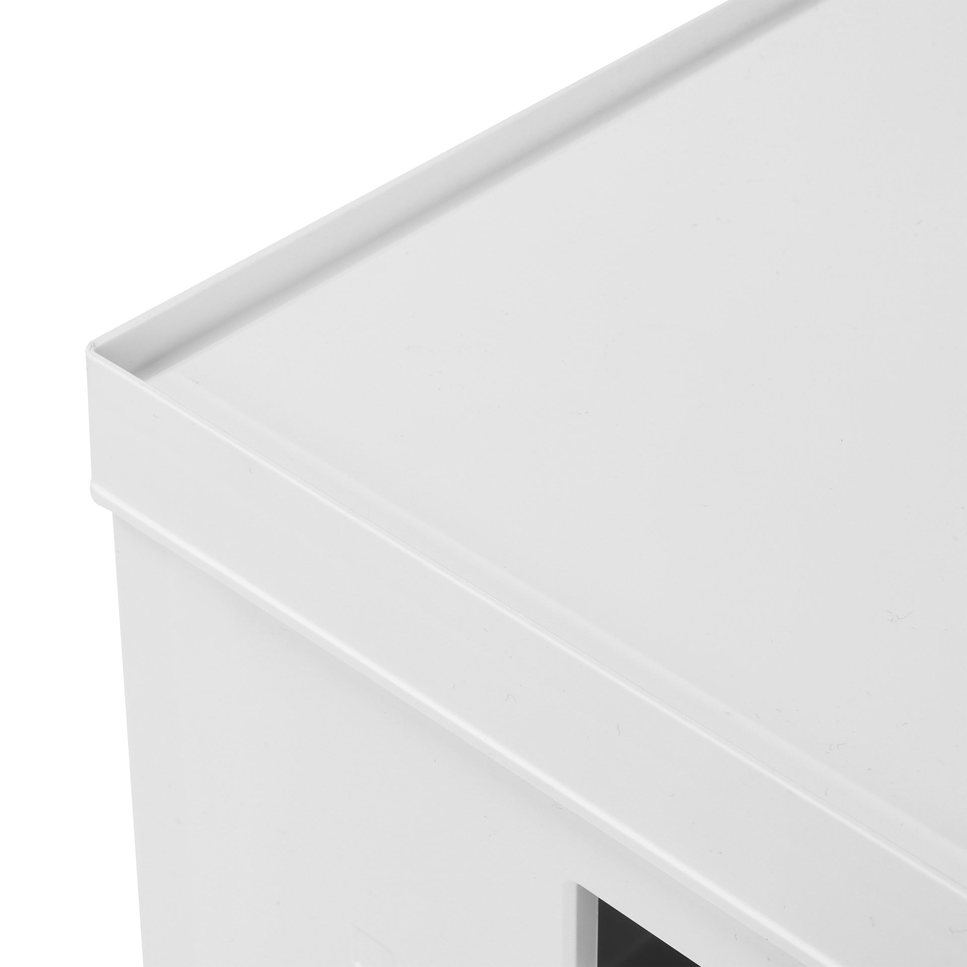 Set of 2 Collapsible Stackable Storage Box with Lids for Home or Office Organization
