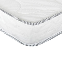 6 in. Reversible Twin Size Foam Mattress in a Box, High-density Foam Double Sided Quilted Mattress, White