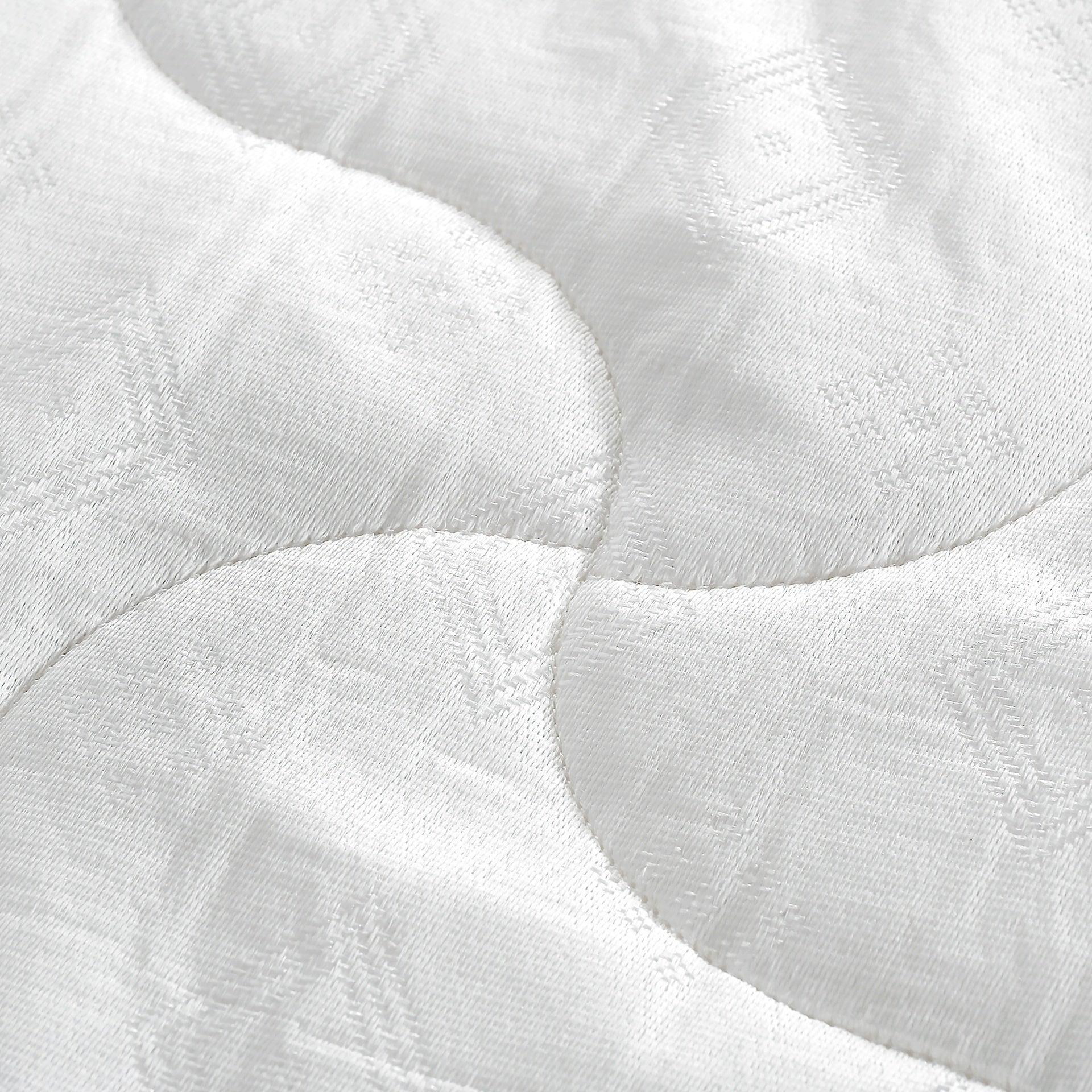 6 in. Reversible Twin Size Foam Mattress in a Box, High-density Foam Double Sided Quilted Mattress, White