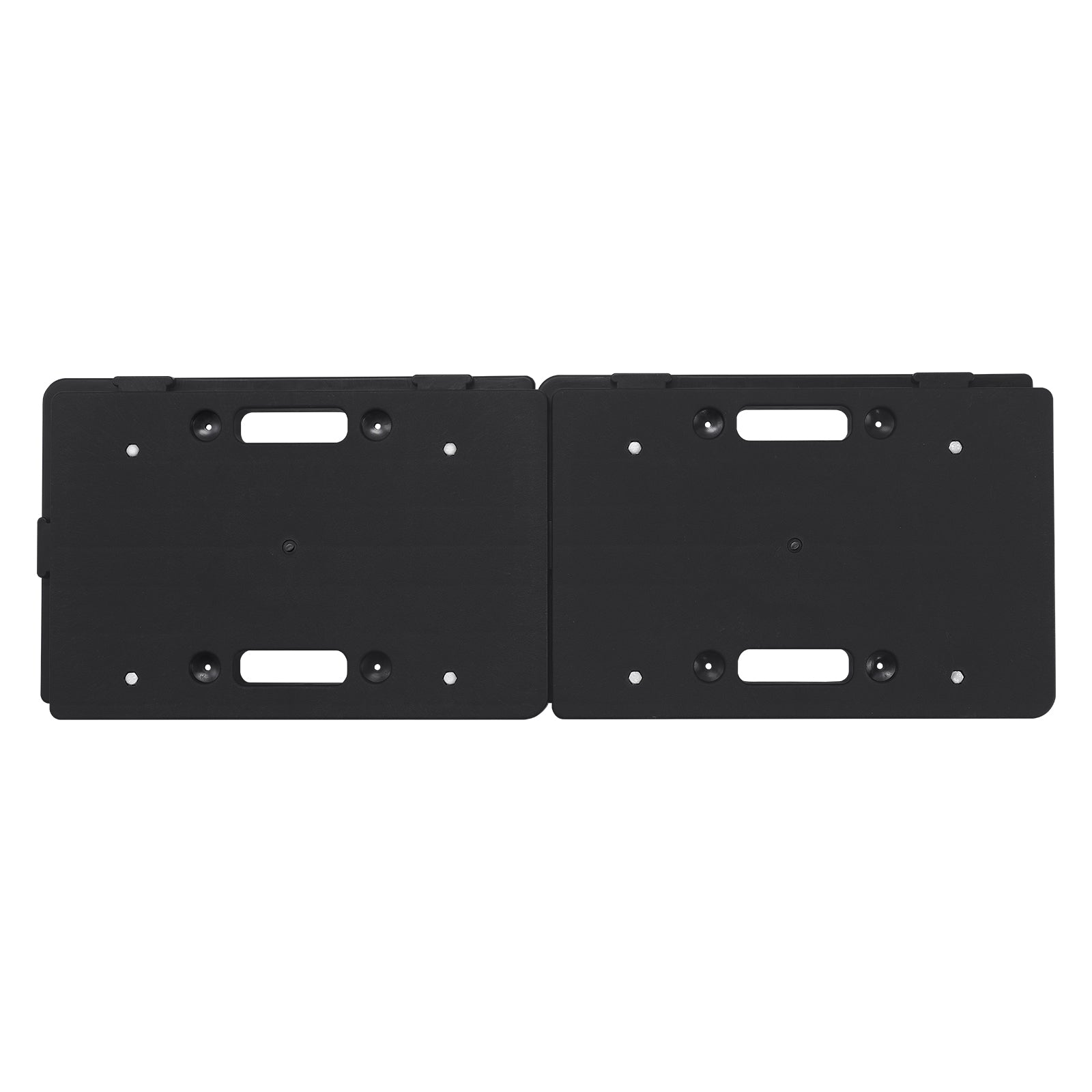 Furniture Dolly, 500 lbs Capacity Each Count, Furniture Mover with Wheels, Portable Moving Rollers 4 Wheels Heavy Duty, Small Flat Dolly Cart with Interlocking for Heavy Furniture, 2 Pack, Black