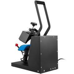 Hat Heat Press, 4-in-1 Cap Heat Press Machine, 6x3inches Clamshell Sublimation Transfer, LCD Digital Timer Temperature Control with 4pcs Curved Heating Elements (6x3/6.7x2.7/6.7x2.7/8.1x3.5)