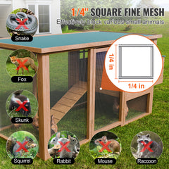 Hardware Cloth, 1/4 inch 48in x 50 ft 23 Gauge, Hot Dipped Galvanized Wire Mesh Roll, Chicken Wire Fencing, Wire Mesh for Rabbit Cages, Garden, Small Rodents