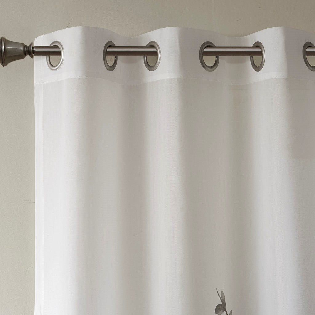 Burnout Printed Curtain Panel(Only 1 Pc Panel)