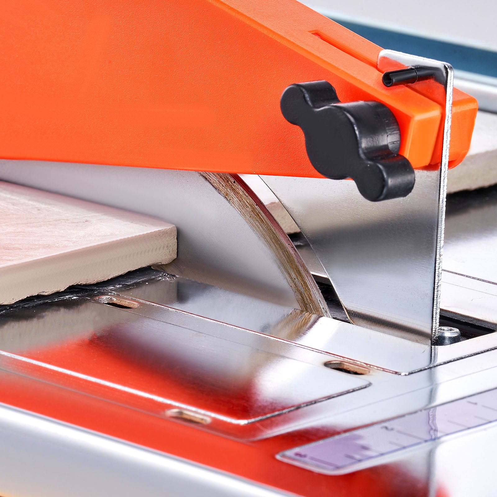 Wet Tile Saw, 7-inch 65Mn Steel Blade, 3500 RPM Induction Motor, Tile Cutter Wet Saw with Water Reservoir, 0-45 Degrees Miter Angle for Cutting Tiles and Stones, for DIY Enthusiasts