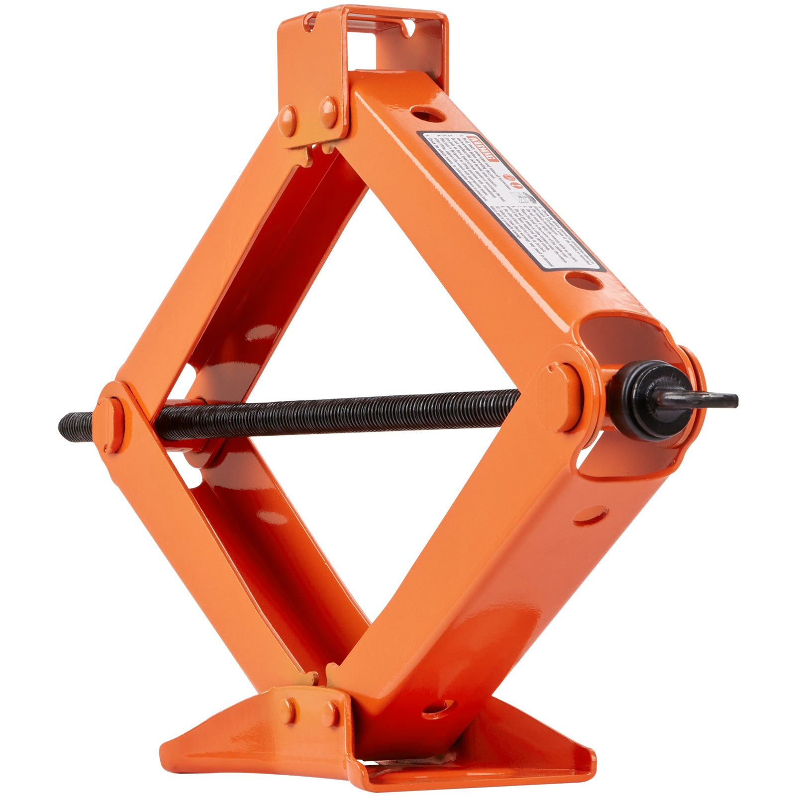 Scissor Jack, 2.5 Ton/5512 lbs Scissor Car Jack, 3.7"-17.1" Lifting Range Scissor Lift Jack with Ratcheting Handle and L-Wrench, Portable Tire Jack for Cars Trucks Sedans MPVs