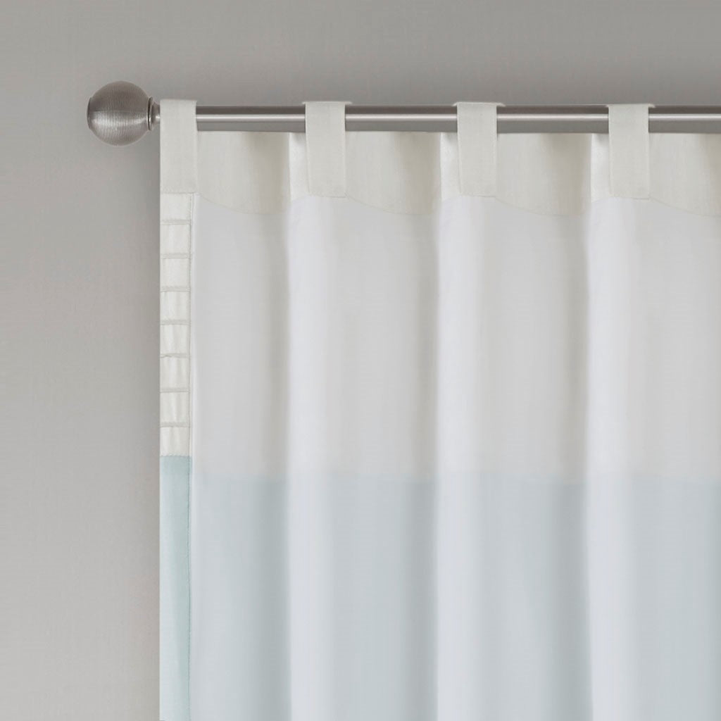 Polyoni Pintuck Curtain Panel(Only 1 Pc Panel)