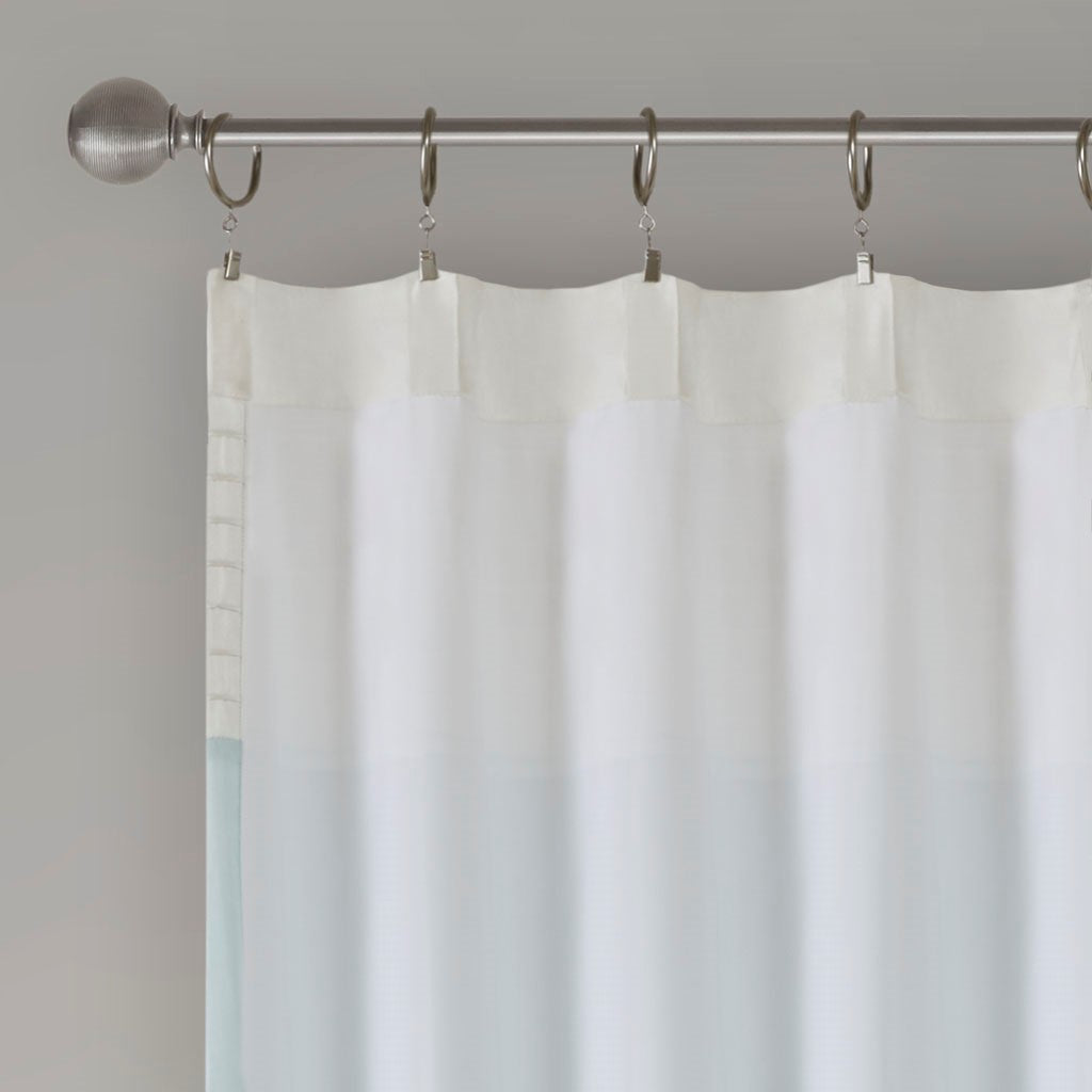 Polyoni Pintuck Curtain Panel(Only 1 Pc Panel)