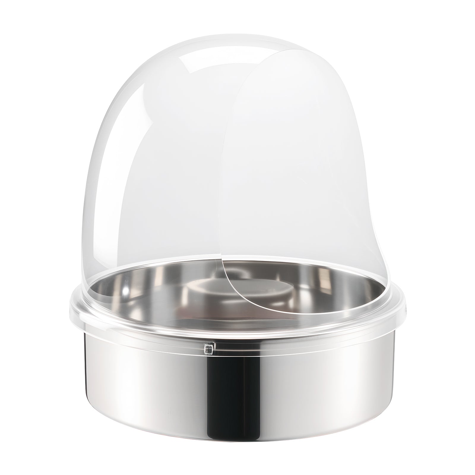 Cotton Candy Machine Cover, Transparent Acrylic Dome Bubble Shield, Cotton Candy Machine Bubble Shield Compatible with 15inch Cottons Candies Machines Bowl for Party, Shops, Bottom Groove Design
