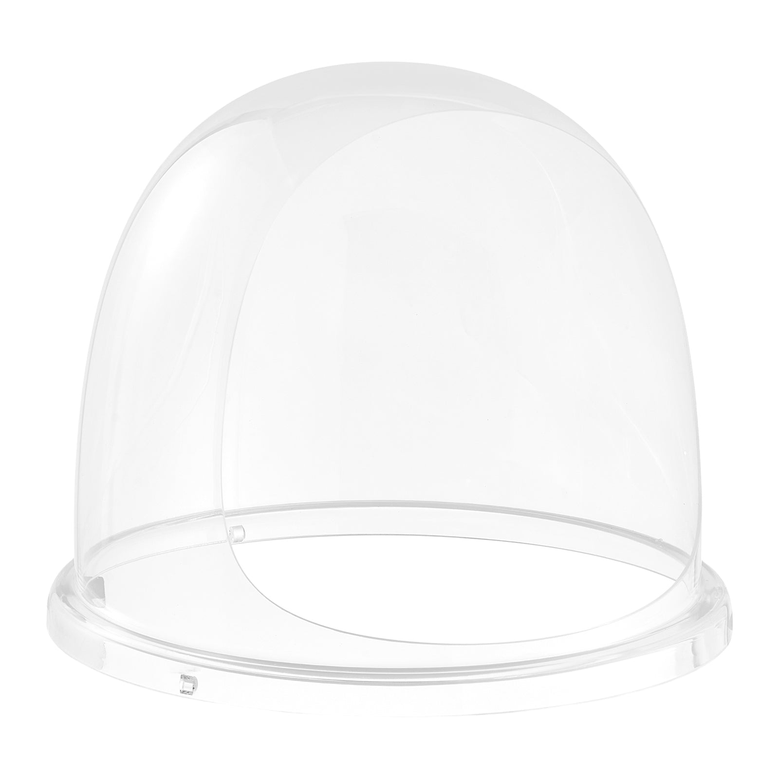 Cotton Candy Machine Cover, Transparent Acrylic Dome Bubble Shield, Cotton Candy Machine Bubble Shield Compatible with 15inch Cottons Candies Machines Bowl for Party, Shops, Bottom Groove Design