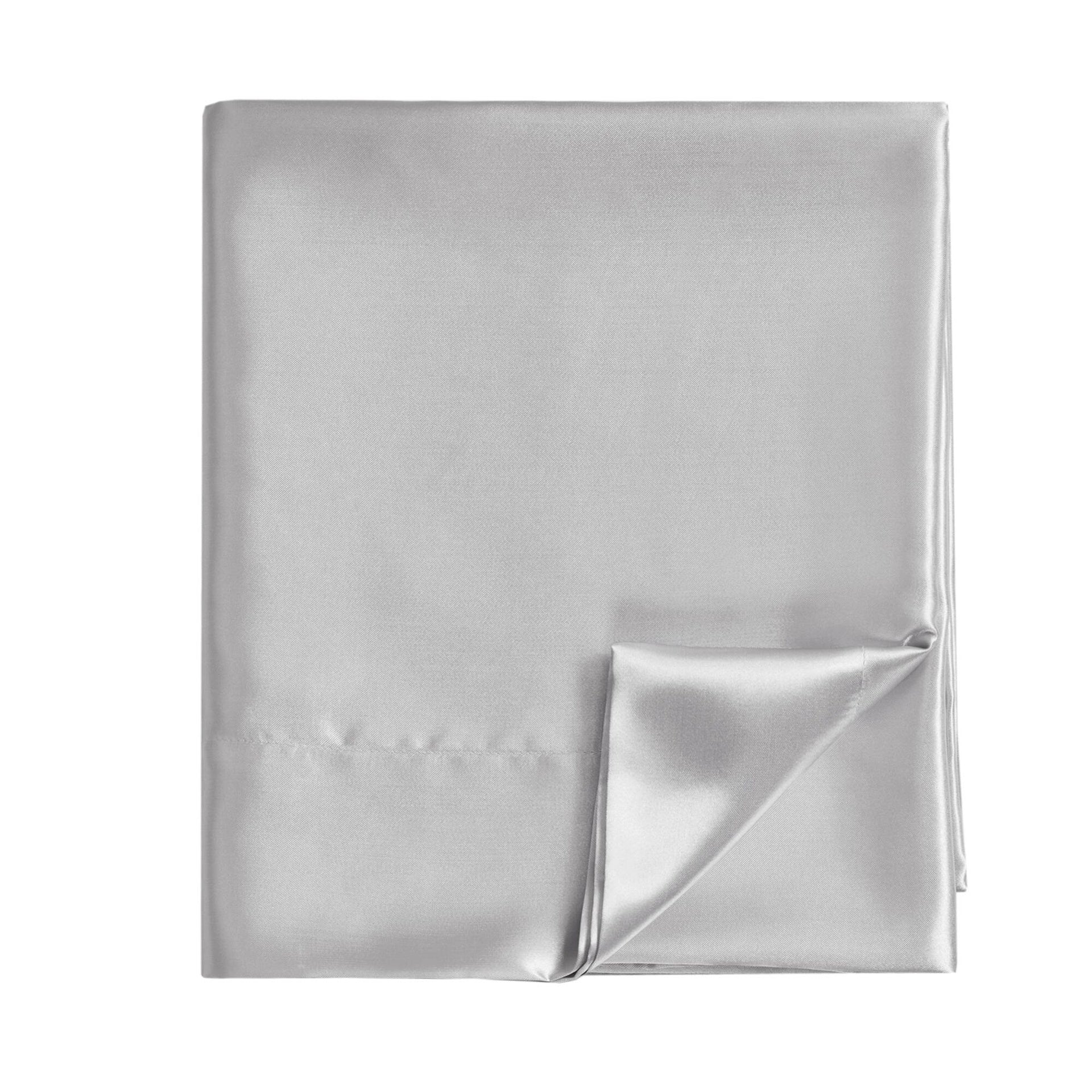 4 PCS Twin Luxury Sheet Set Light Grey