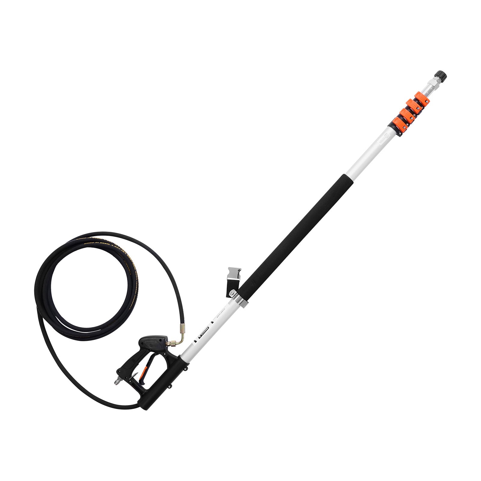 Pressure Washer Telescoping Wand 21 ft Brush Head Included Telescopic Spray Wand