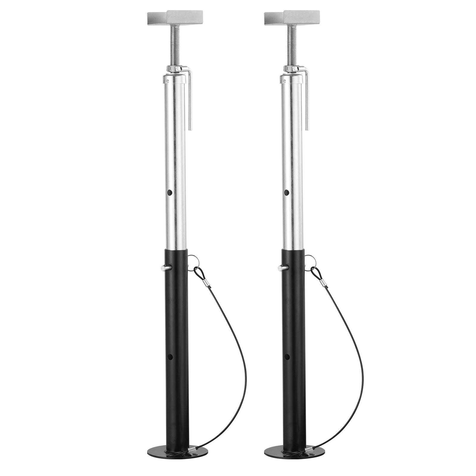 RV Slide Out Support Jacks, 5000 lbs Capacity Each Slide Out Stabilizer, Adjusts from 20"-48" Camper Slide Out Support Jacks, Heavy-duty Slideout Stabilizers for RV, Camper and Travel Trailer