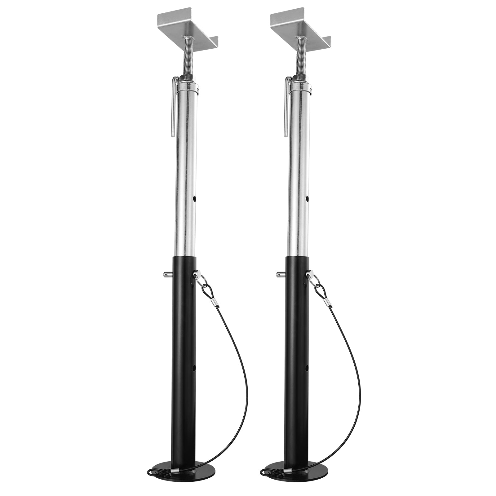 RV Slide Out Support Jacks, 5000 lbs Capacity Each Slide Out Stabilizer, Adjusts from 20"-48" Camper Slide Out Support Jacks, Heavy-duty Slideout Stabilizers for RV, Camper and Travel Trailer