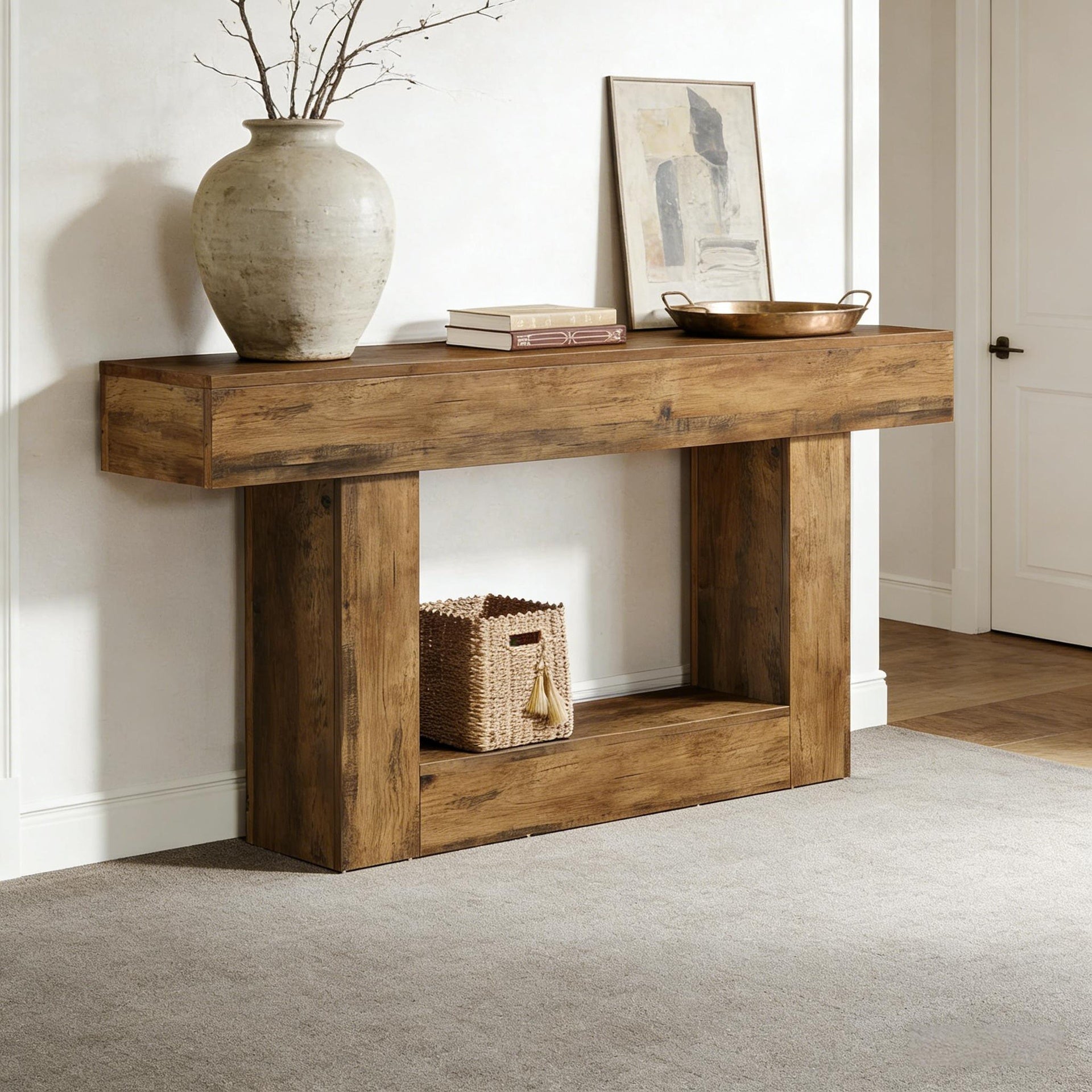 2-Tier Hall Table,Sofa Table,Console Table