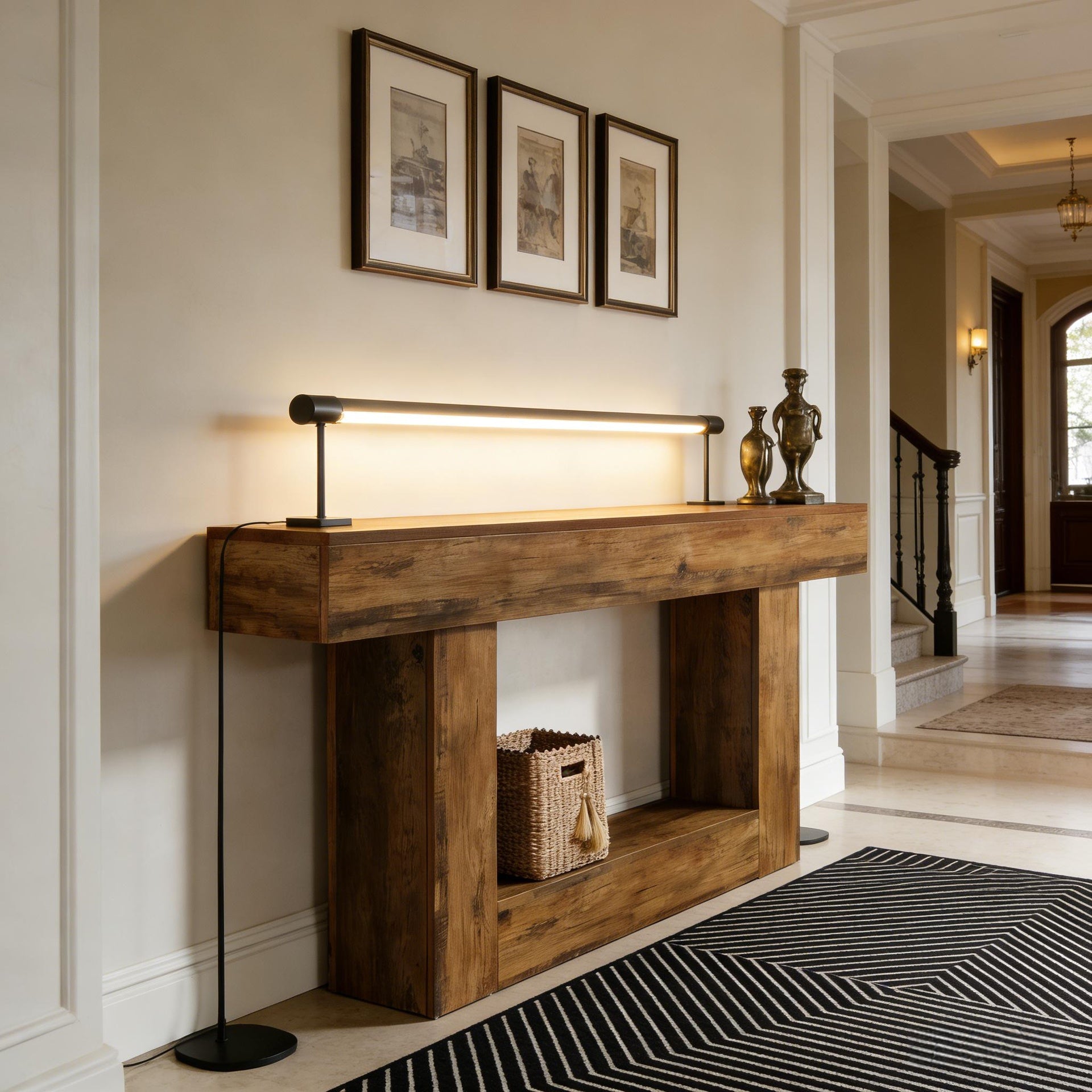 2-Tier Hall Table,Sofa Table,Console Table