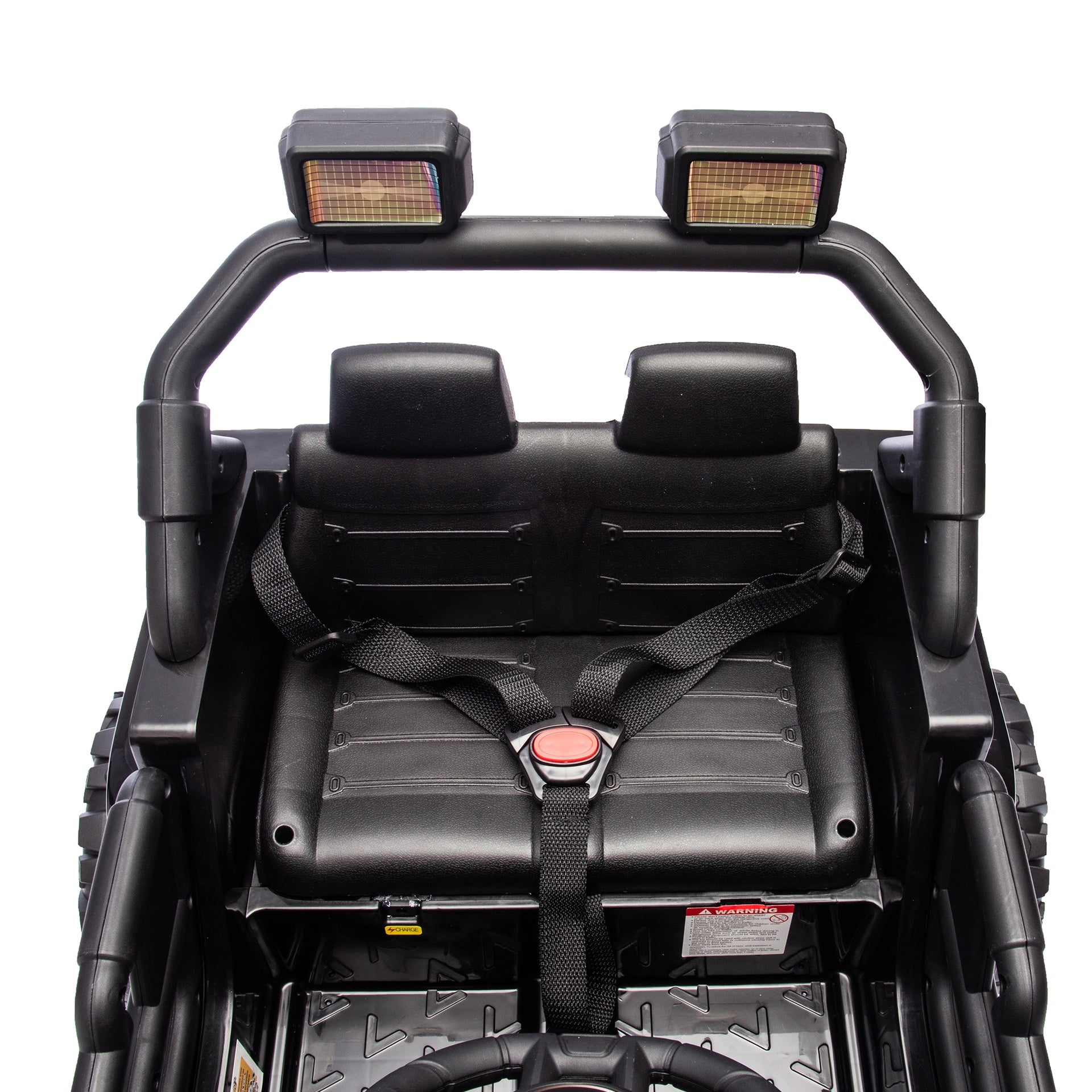 12V Kids Ride On Electric Car W/Parents Control,Dual drive, Four-wheel Suspension,With music,Bluetooth,MP3,USB,with headlights, steering wheel quick release,Slow start for Kids Aged 2-4.