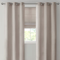 Basketweave Room Darkening Cordless Roman Shade