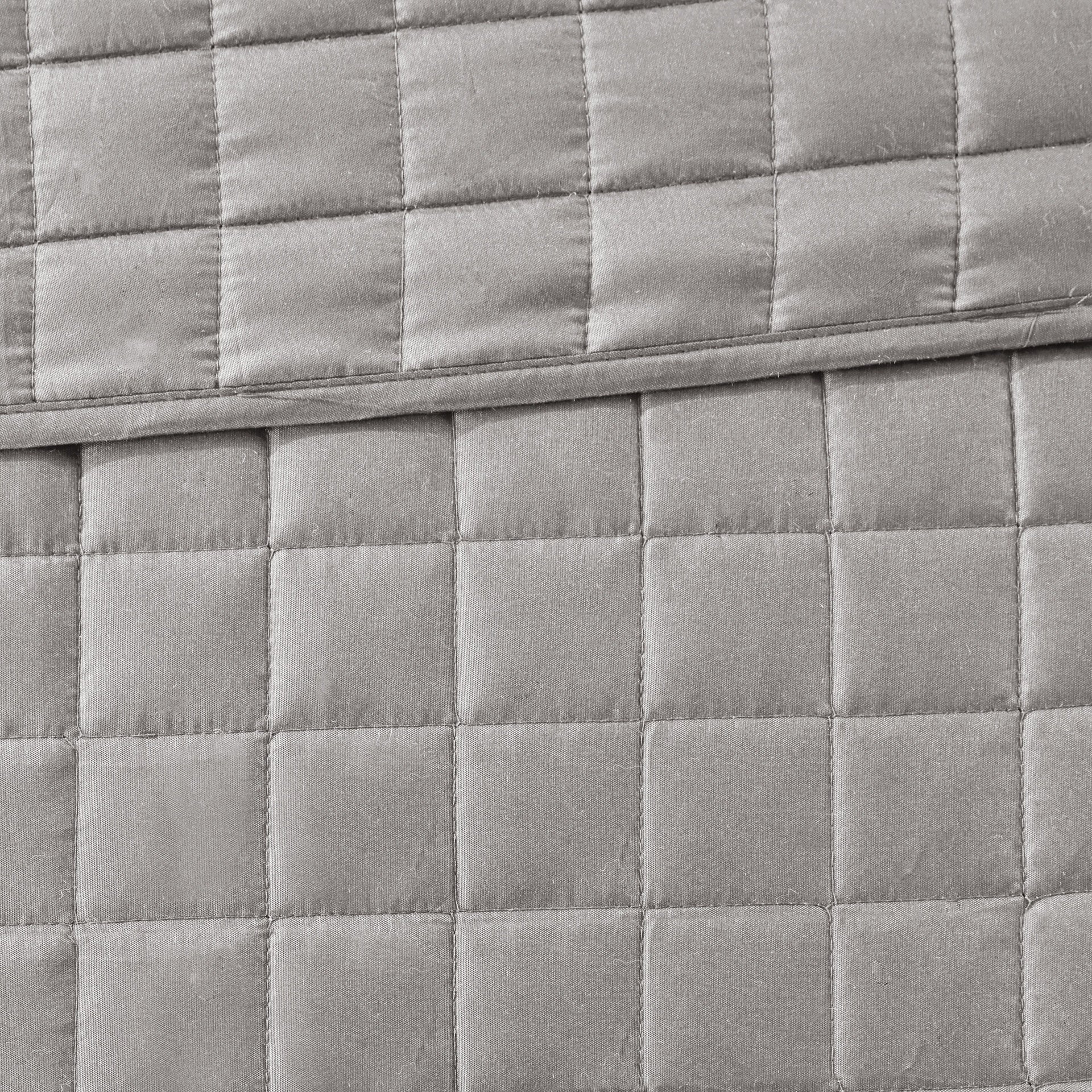 8 Piece Comforter and Quilt Set Collection Grey King/Cal King