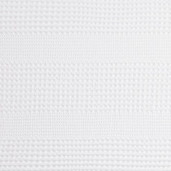 Super Waffle Textured Solid Shower Curtain