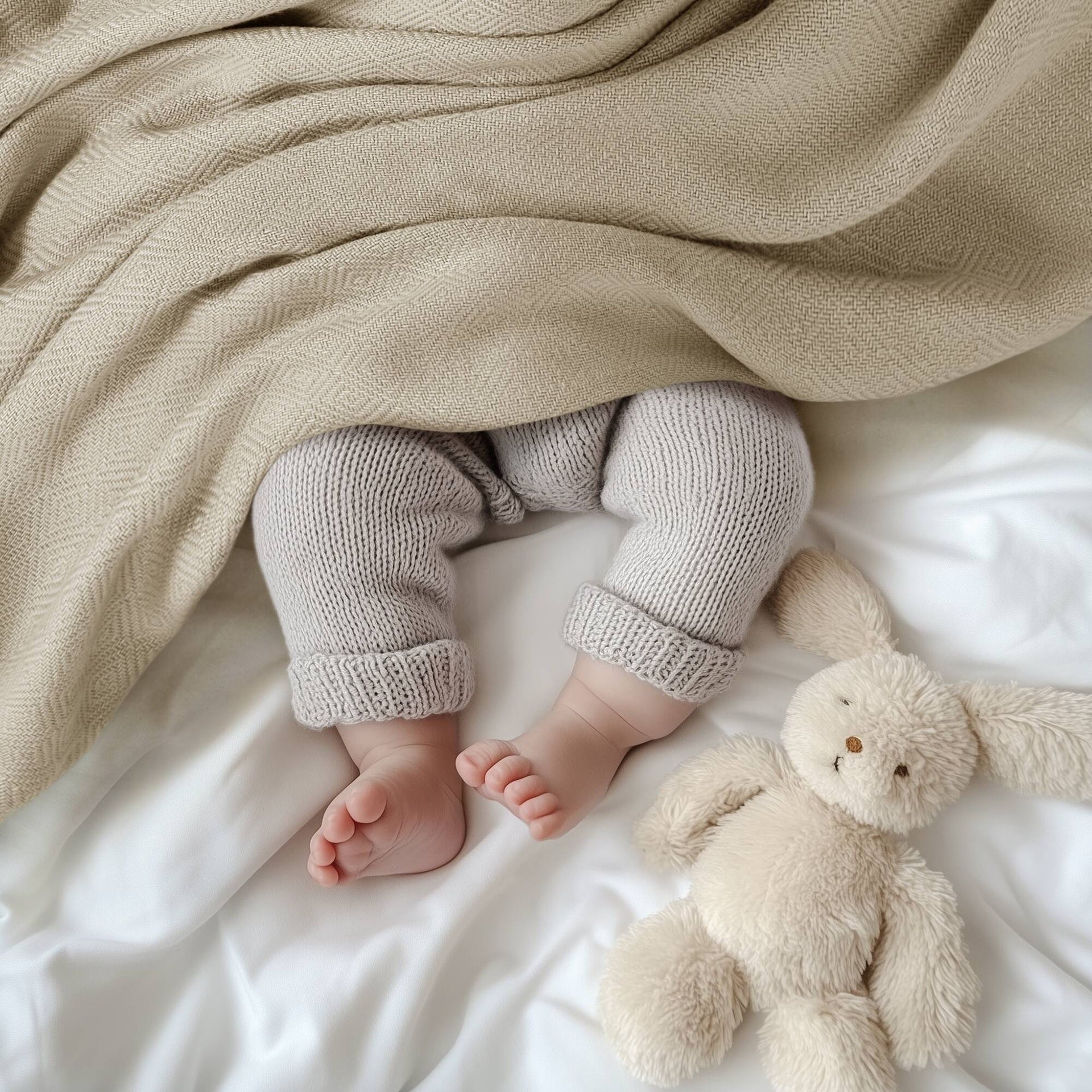 1-Piece King Rayon from Bamboo Cotton Blanket, Khaki