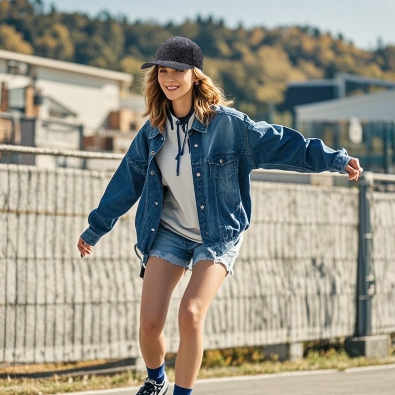 Baseball Cap Summer Thin Plain Baseball Hat with Breathable Fabric 1 Pc