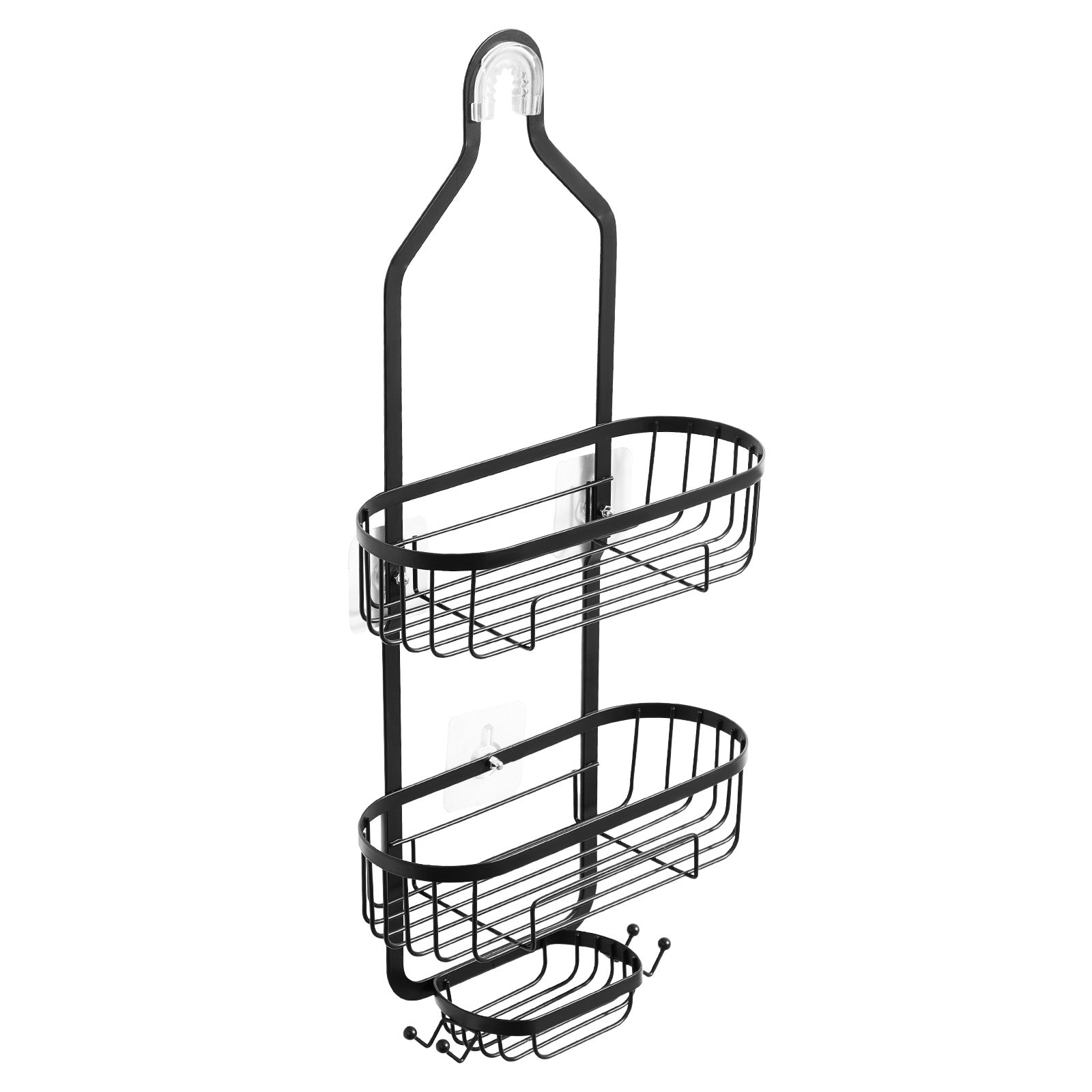 Shower Caddy 3-Tier Hanging Bathroom Shower Storage Organization Shelves Rack