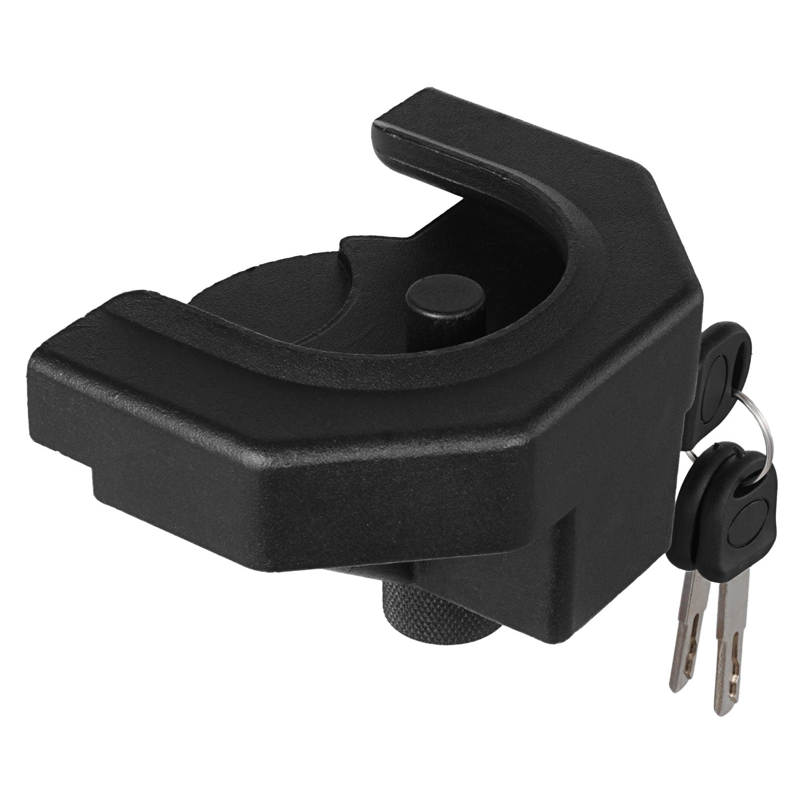 Trailer Hitch Lock Kit, Compatible with 2-5/16 in Couplers, Heavy-Duty Anti-Theft Trailer Ball Lock with 3 Keys & Padlock, Prying-Resistant & Impact-Resistant, Fits for RVs, Boats, Trailers