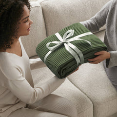 1PC Full/Queen Cotton Blanket