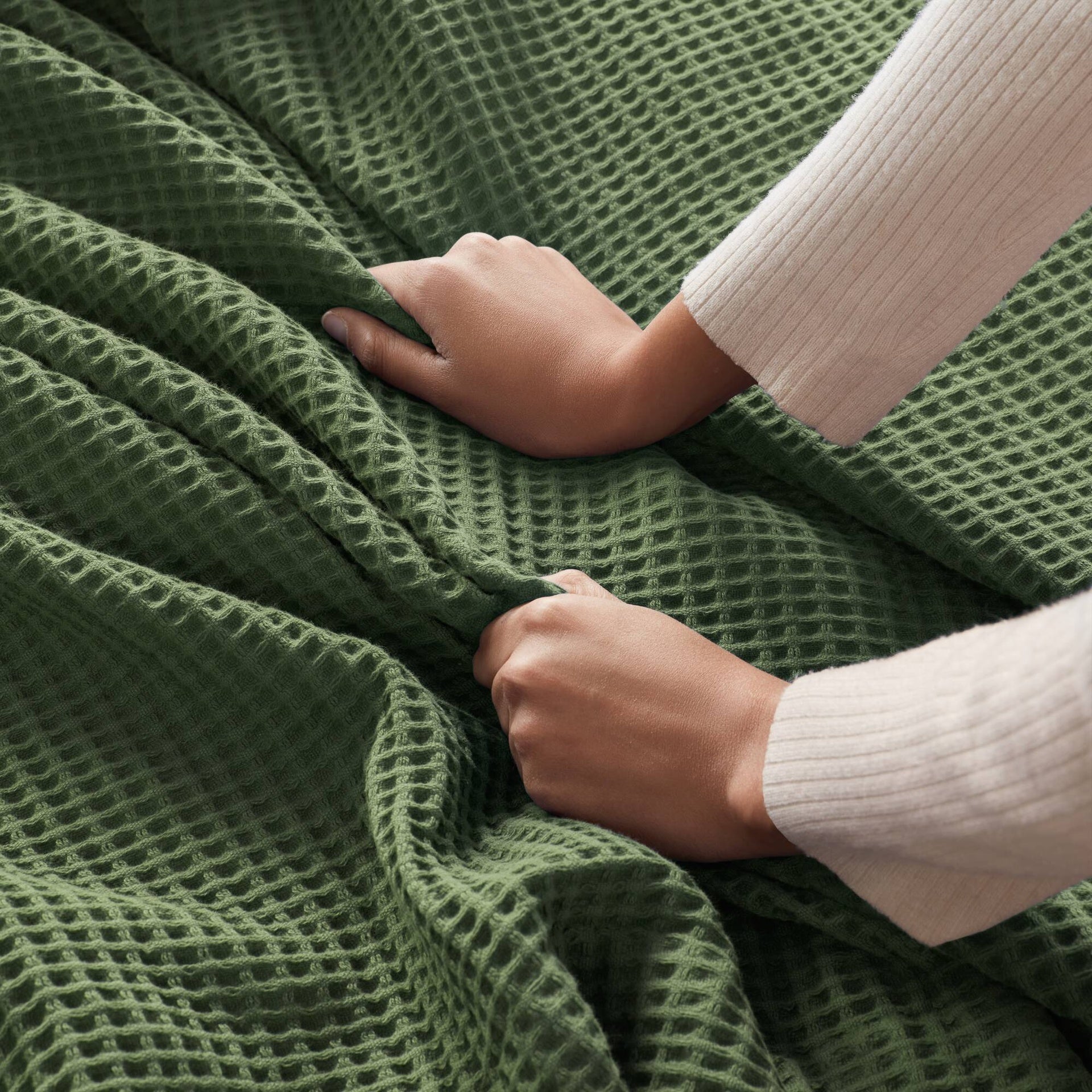 1PC Full/Queen Cotton Blanket