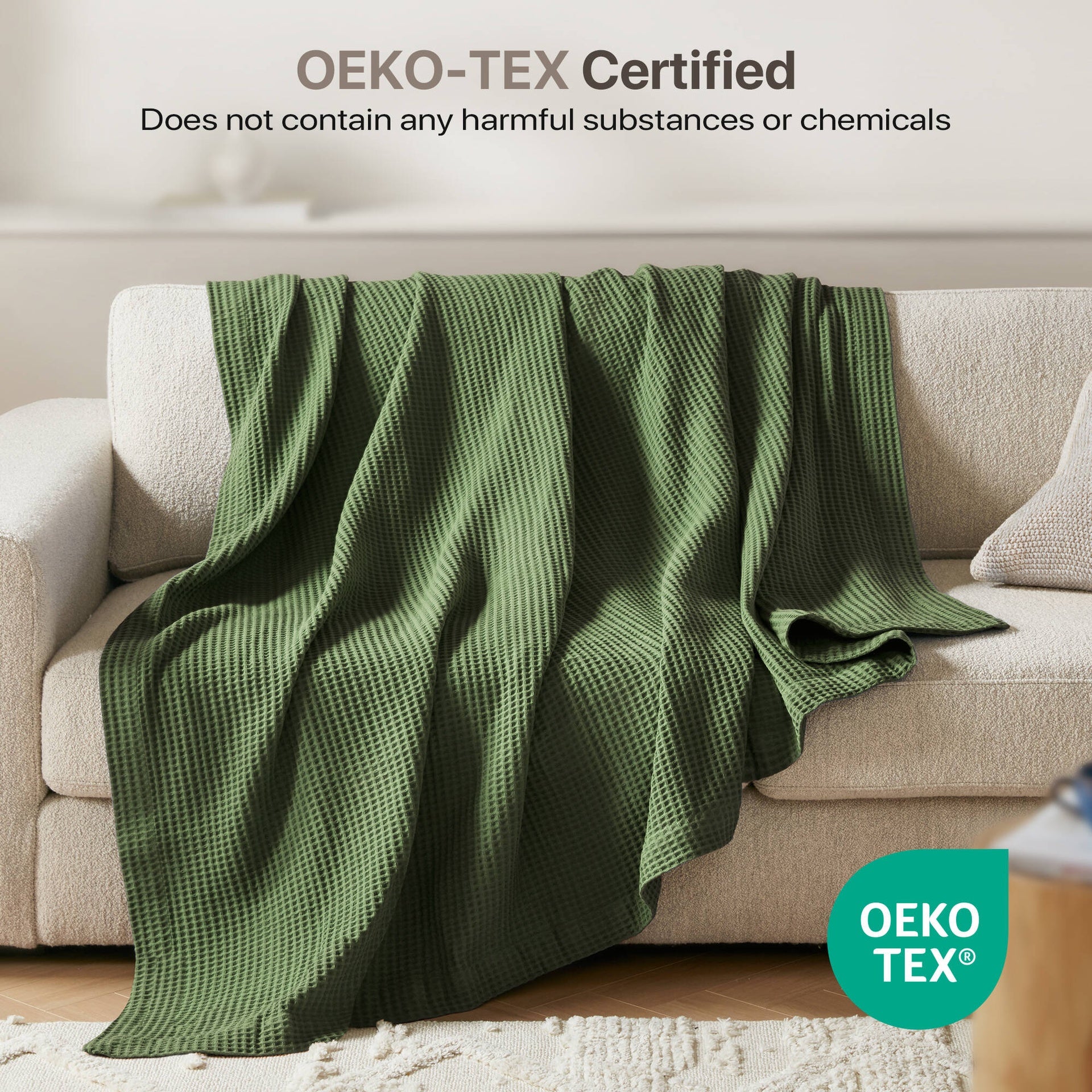 1PC Full/Queen Cotton Blanket