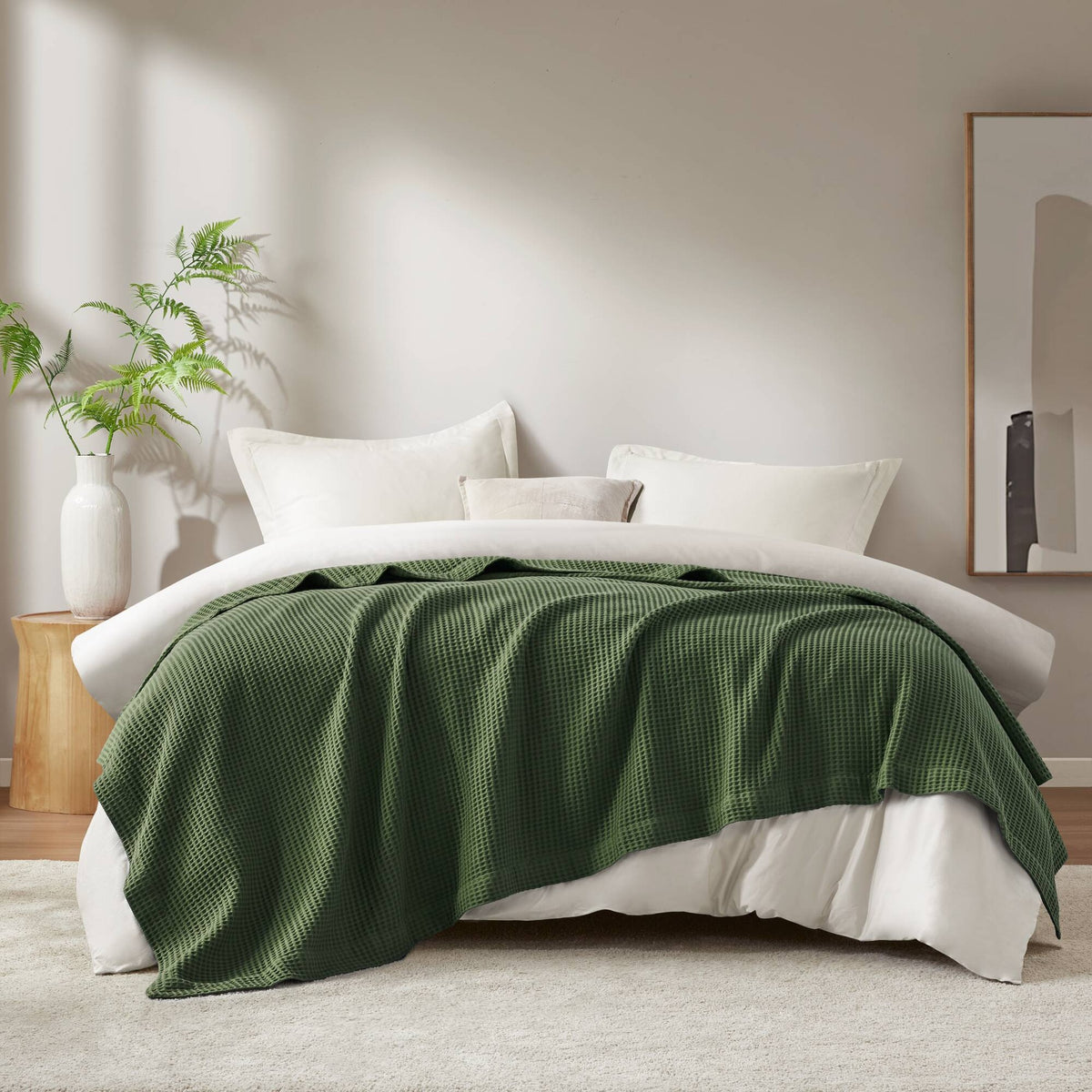 1PC Full/Queen Cotton Blanket