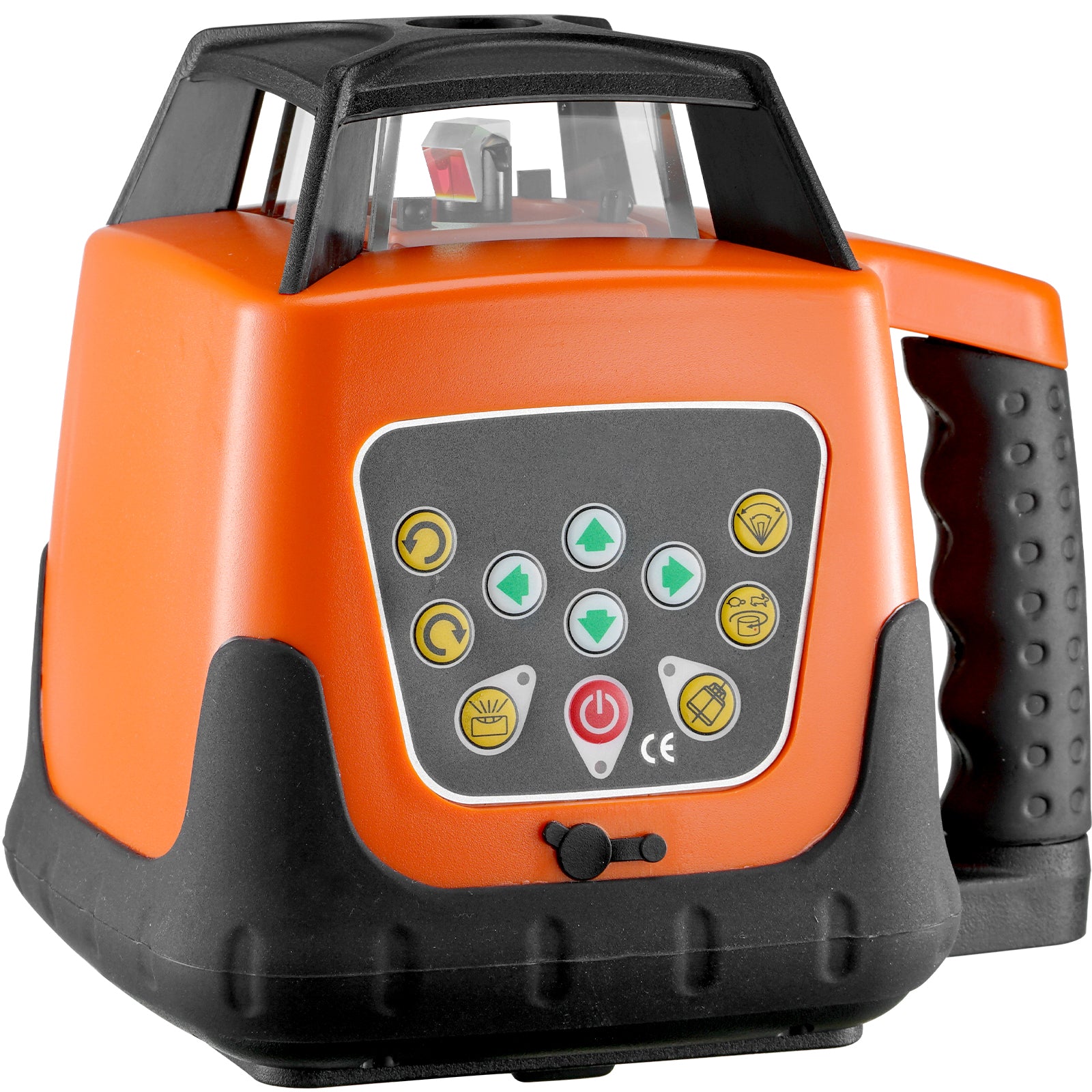Laser Level, 2000ft, 360 Degree Self Leveling Green Cross Line Laser, 5 Rotation Speeds & 4 Scanning Angles Adjustment, IP66 Waterproof Remote Control Manual Self-leveling Mode, Battery Included