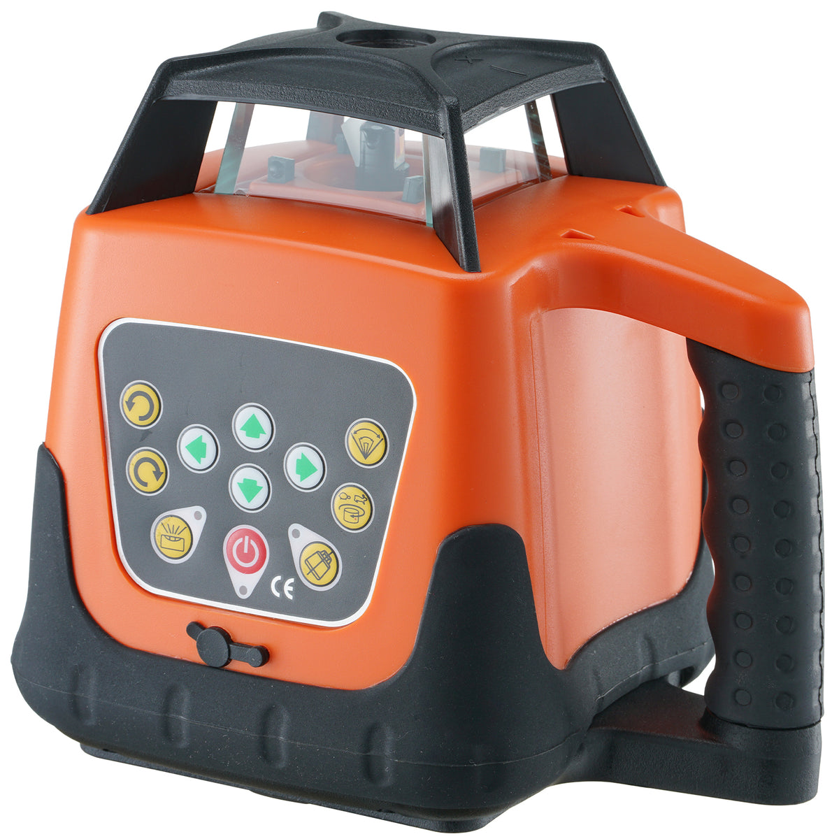 Laser Level, 2000ft, 360 Degree Self Leveling Green Cross Line Laser, 5 Rotation Speeds & 4 Scanning Angles Adjustment, IP66 Waterproof Remote Control Manual Self-leveling Mode, Battery Included