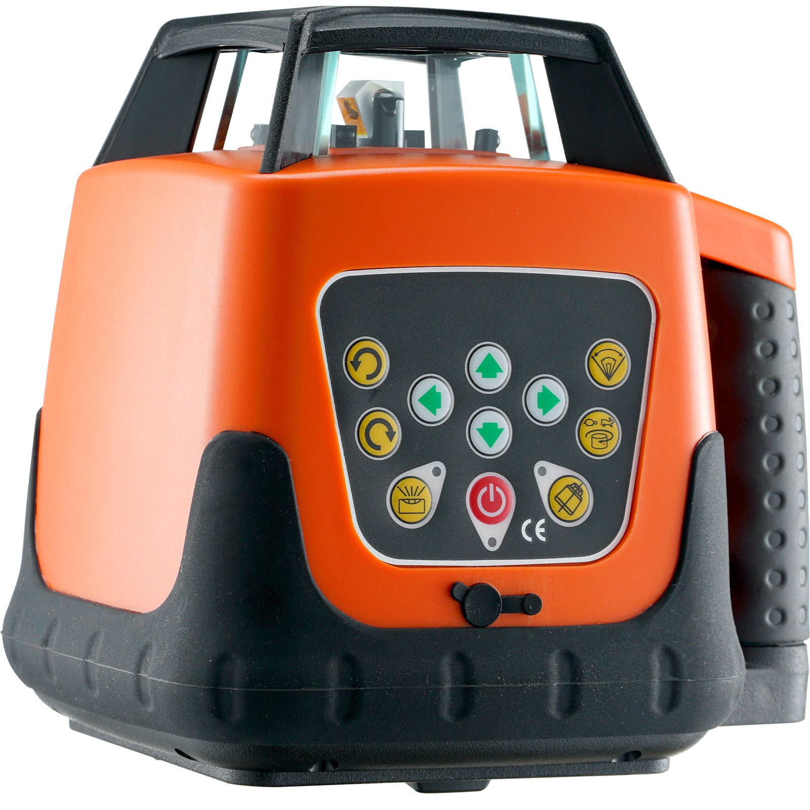 Laser Level, 2000ft, 360 Degree Self Leveling Green Cross Line Laser, 5 Rotation Speeds & 4 Scanning Angles Adjustment, IP66 Waterproof Remote Control Manual Self-leveling Mode, Battery Included